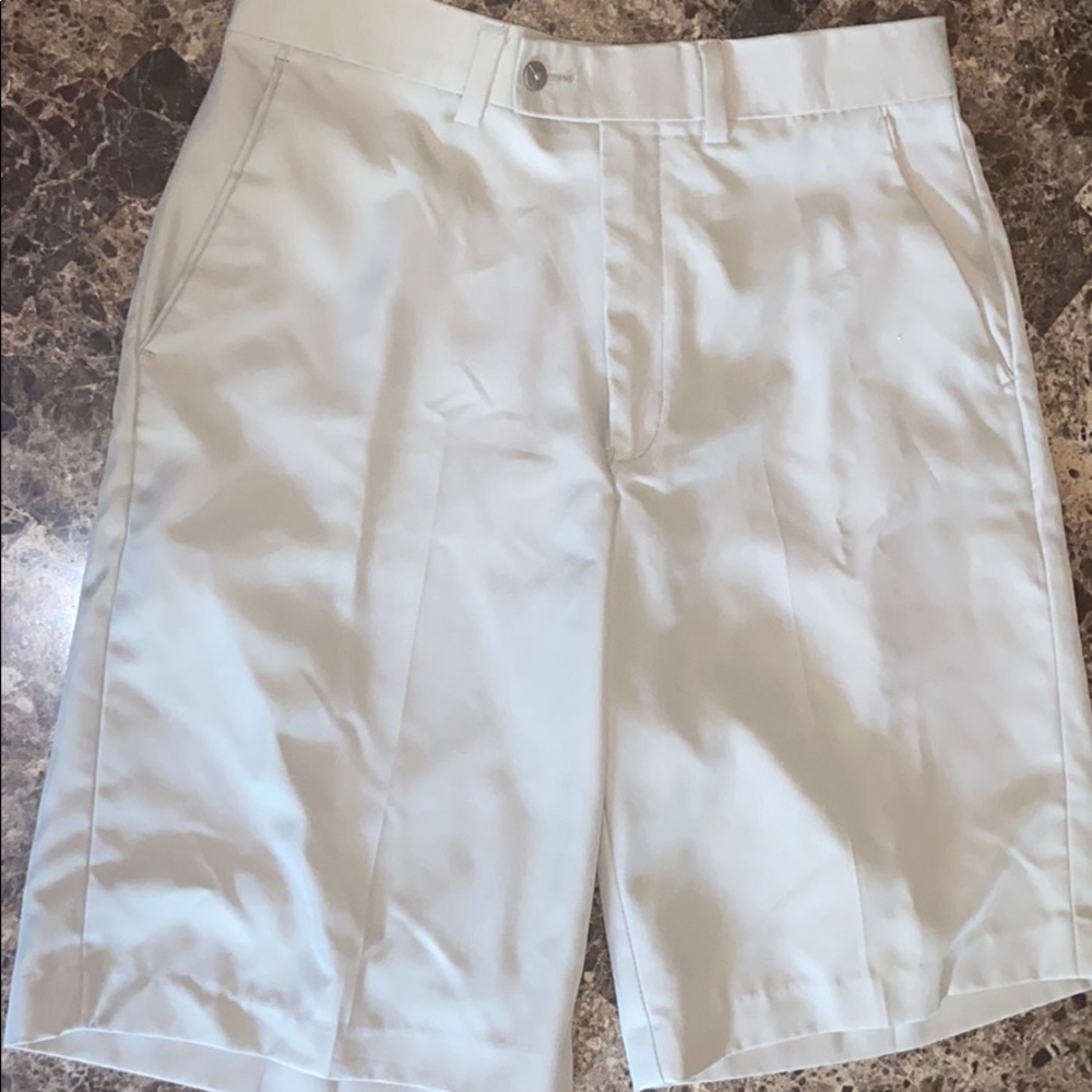 Alan Flusser Tan Men’s Golf Shorts